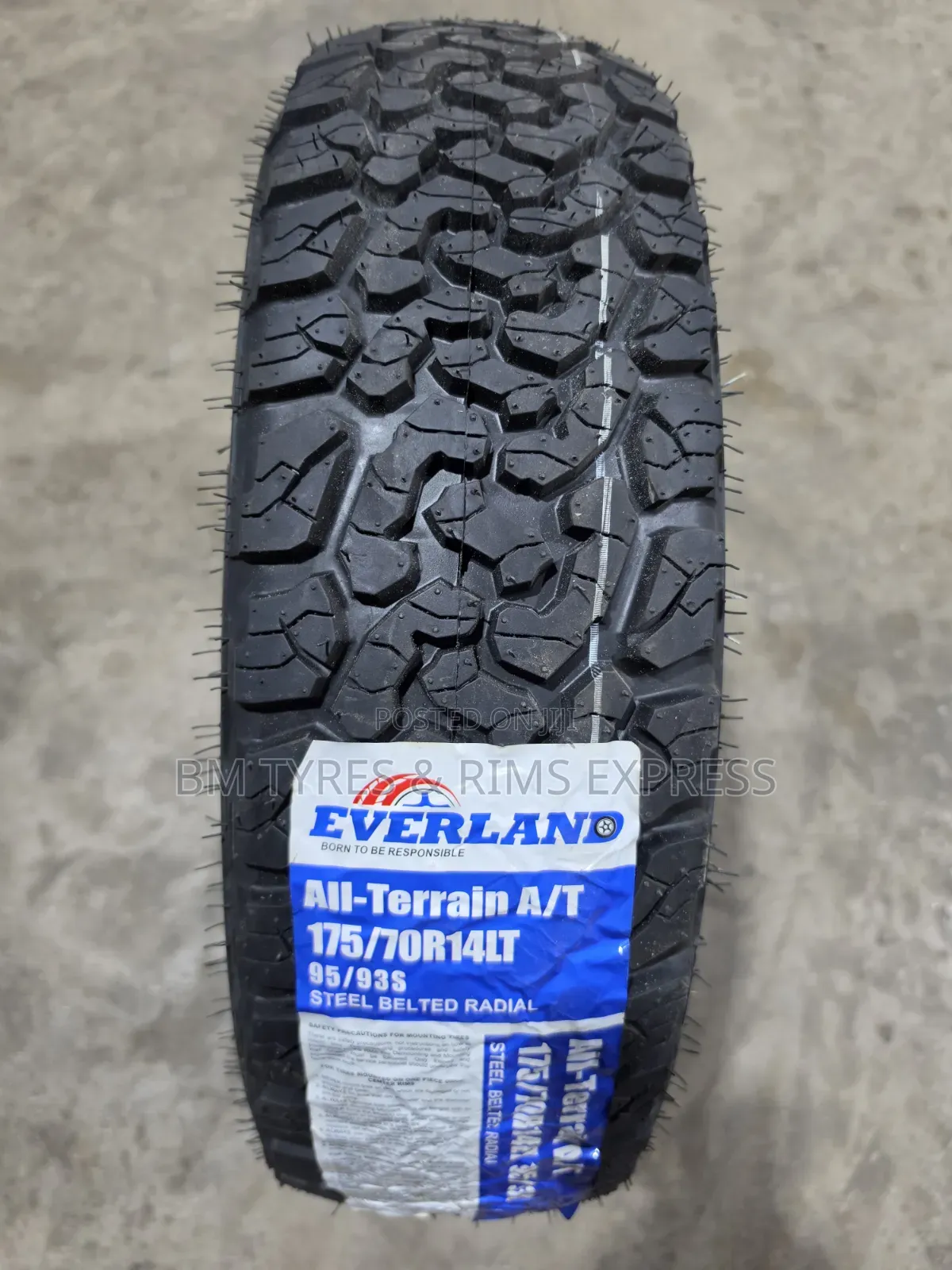 175 /70 R14 Everland Tires (All Terrain)