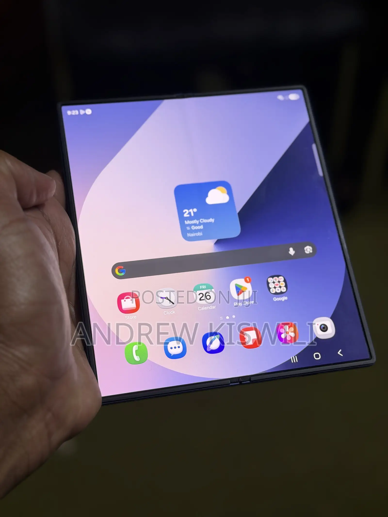Samsung Galaxy Z Fold6 256 GB Blue