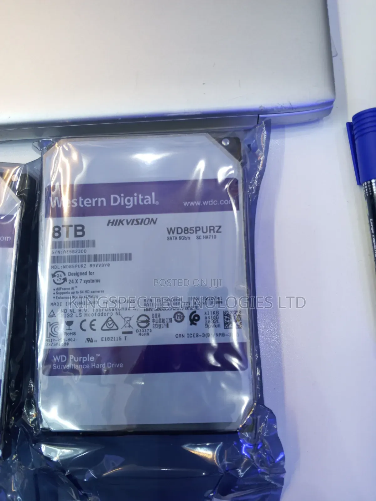 8tb Wd Purple Surveillance HDD