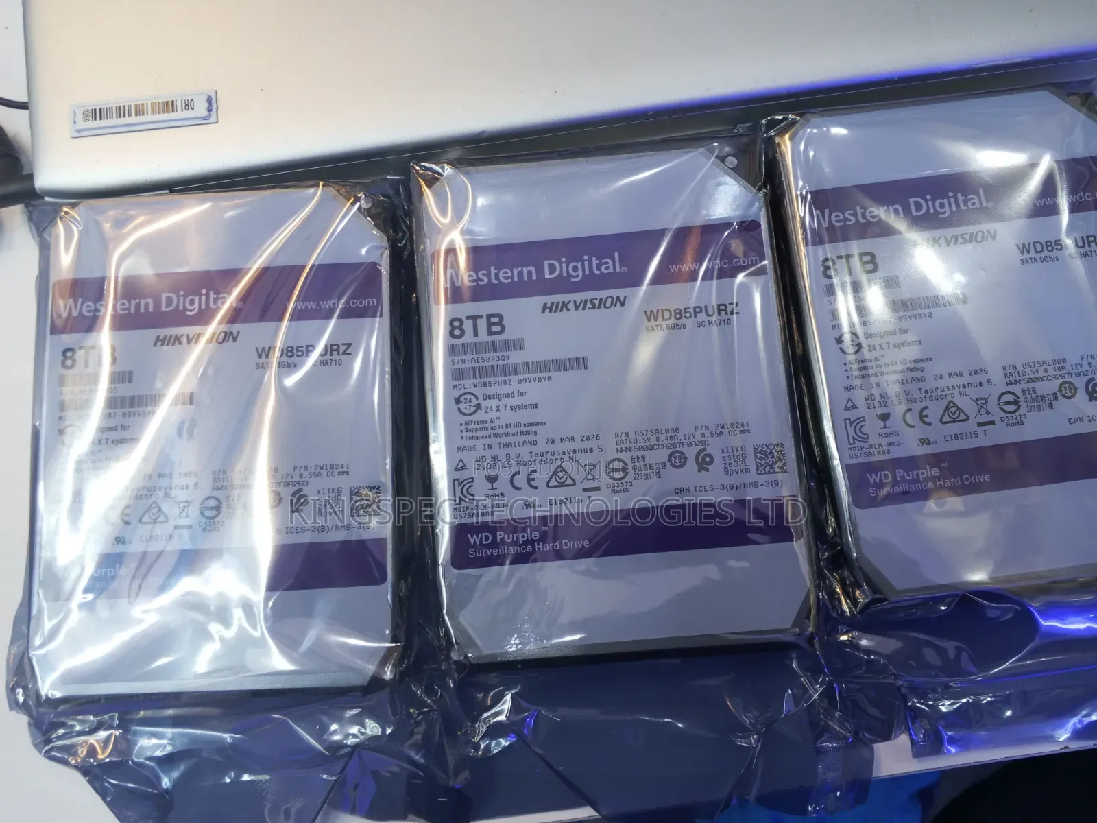 8tb Wd Purple Surveillance HDD