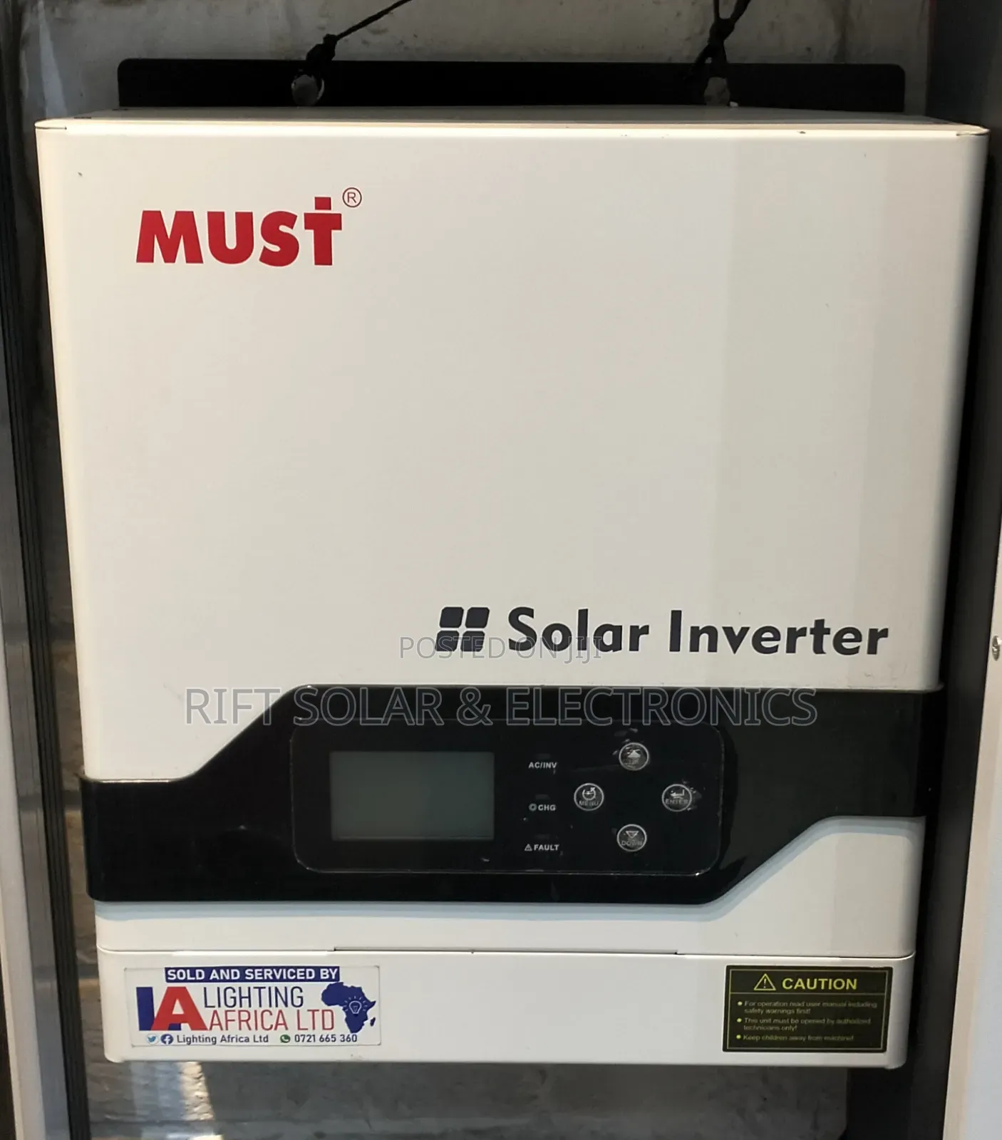 Home 1.5kva Inverter Offgrid - 100ah Lithium Battery - 550w Solar Kit