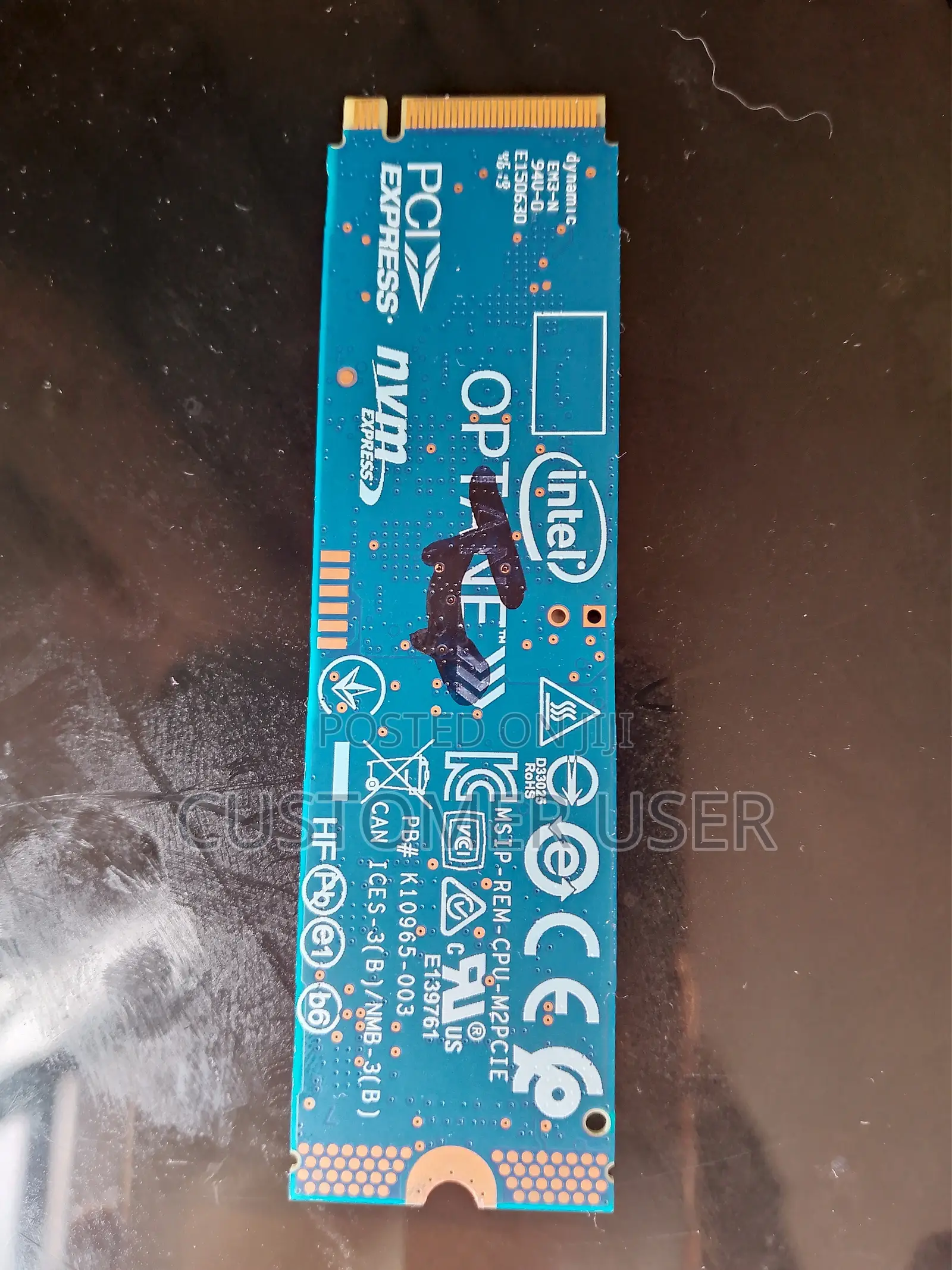Intel Optane 512 GB NVMe SSD