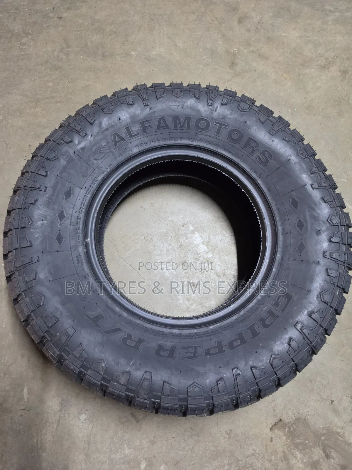 265 /75 R16 Alfamotors Tires (Commercial) R/T.