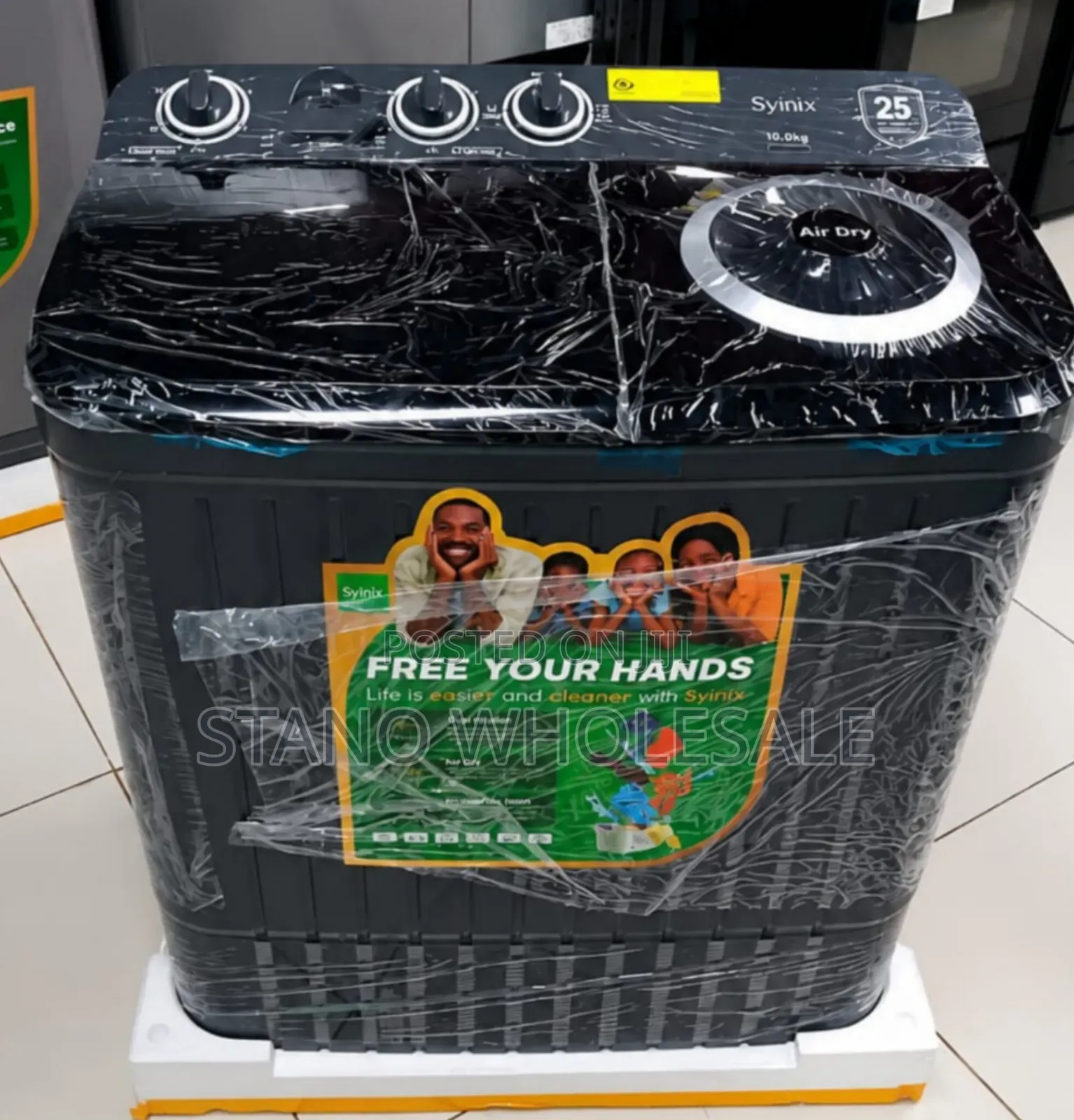 Syinix 10kg Washing Machine
