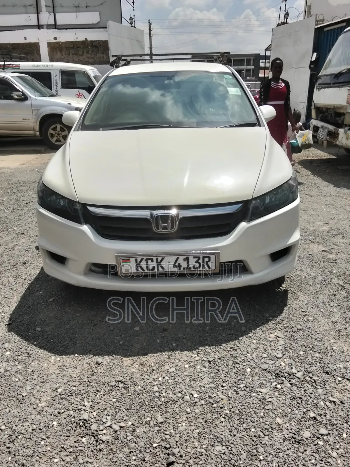 Honda Stream 2.0i ES Sport Automatic 2009 White