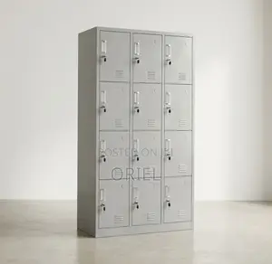 12-Door Office Cabinet: Office Storage Cabinet.