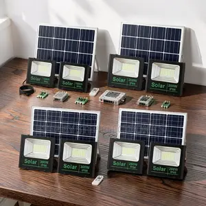 Factory Deals Solar 100W,200W,300W Watts Double Solar Floodlights