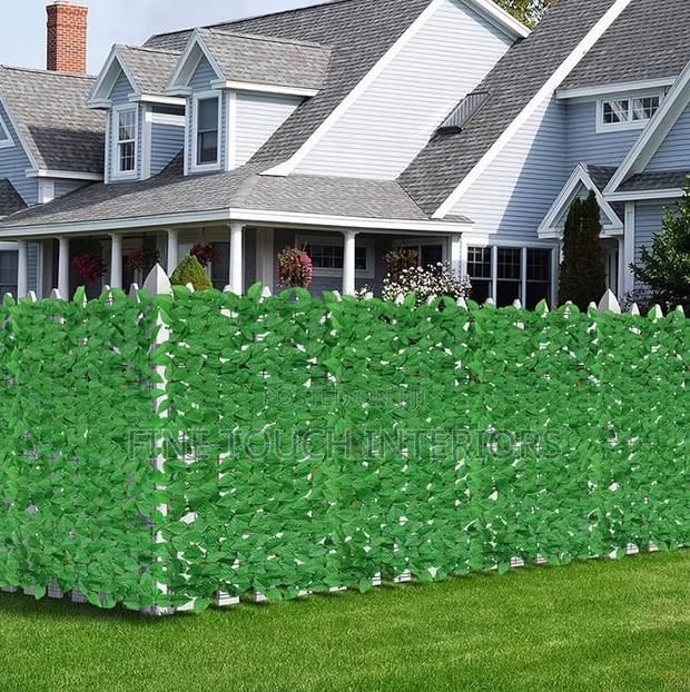 Artificial Green Balcony Fence – Elegant Privacy
