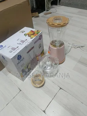 Nunix AK-555 3-in-1 Blender, Grinder & Food Processor