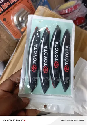Toyota Door Edge Guards Prevent Minor Bumps Against Walls Orother Cars