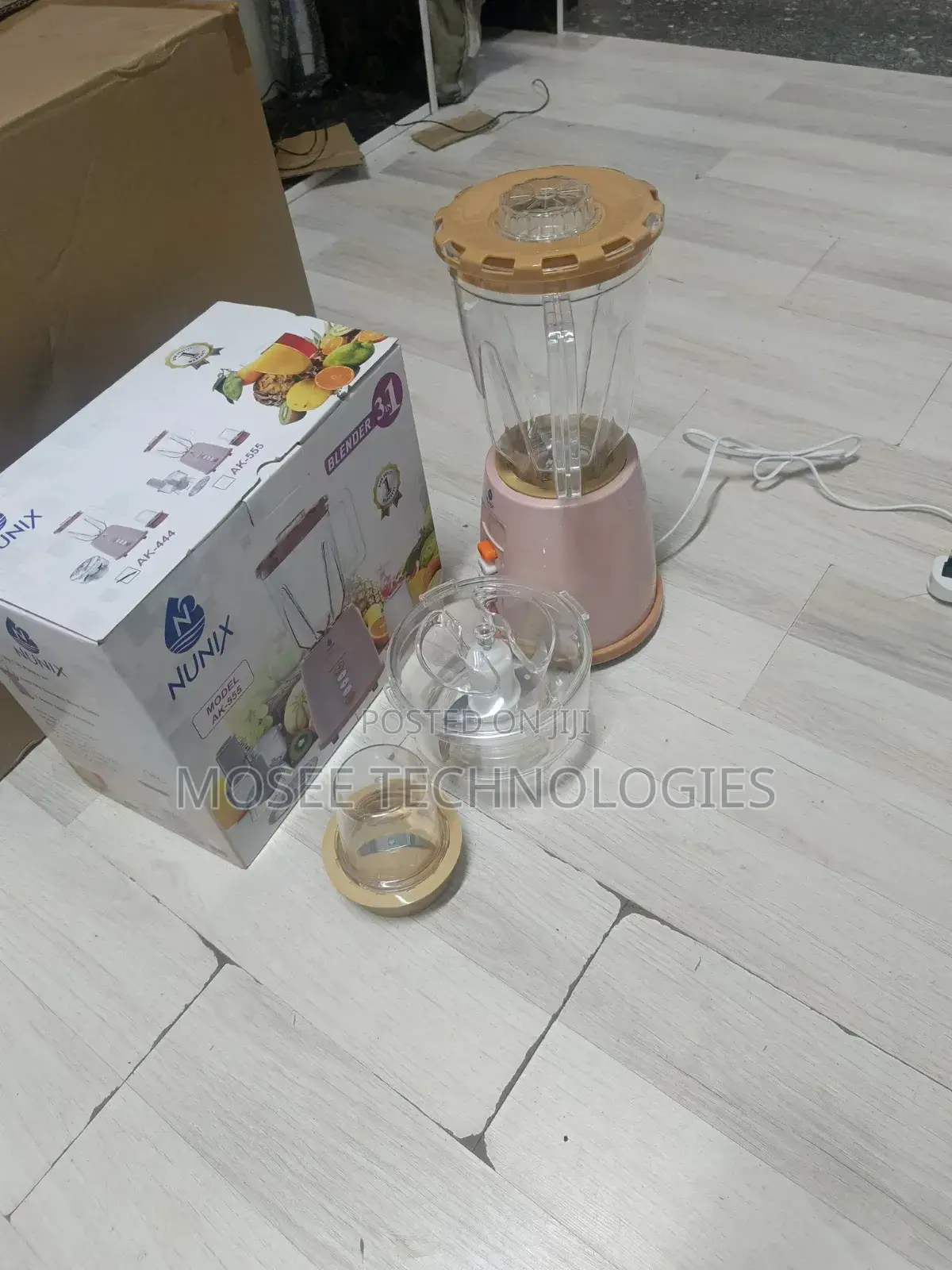 Nunix 3-in-1 Multifunctional Blender & Food Processor