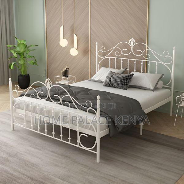 Bed; Premium Metal Kids Bed Frame for Comfortable Sleeping - thumbnail 2