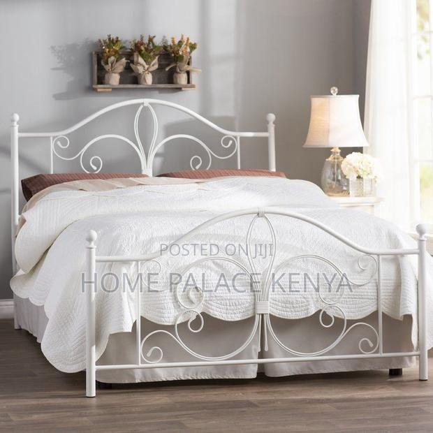 Bed; Premium Metal Kids Bed Frame for Comfortable Sleeping - thumbnail 6