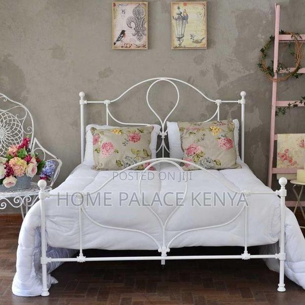 Bed; Premium Metal Kids Bed Frame for Comfortable Sleeping - thumbnail 9