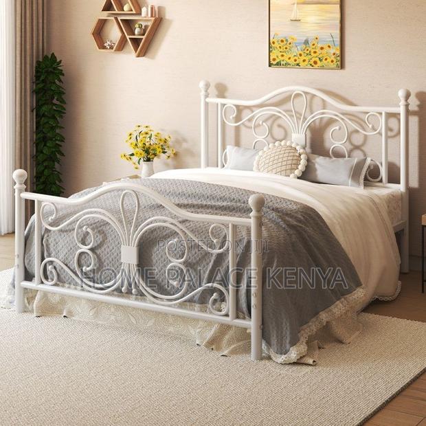 Bed; Premium Metal Kids Bed Frame for Comfortable Sleeping - thumbnail 11
