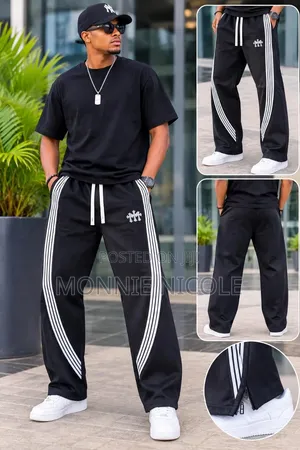 Gorglit Men's Baggy Sweatpants Wide Leg Sweatpants