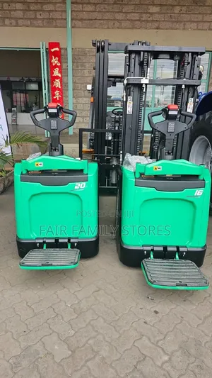 Full Electric Pallet Stacker 4meters With Lithium Battery