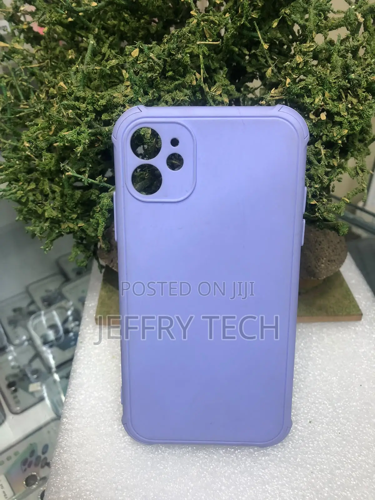 Ultra-Violet Purple Silicone Phone Case Designed for the iPhone X