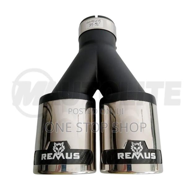 Remus Exhaust Sport Tip Stainless Steel Body With Black&chrome Finish