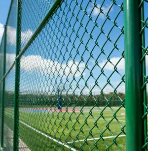 Green PVC-Coated Chain Link Fence – 14 Gauge, 50 × 50mm, 6ft