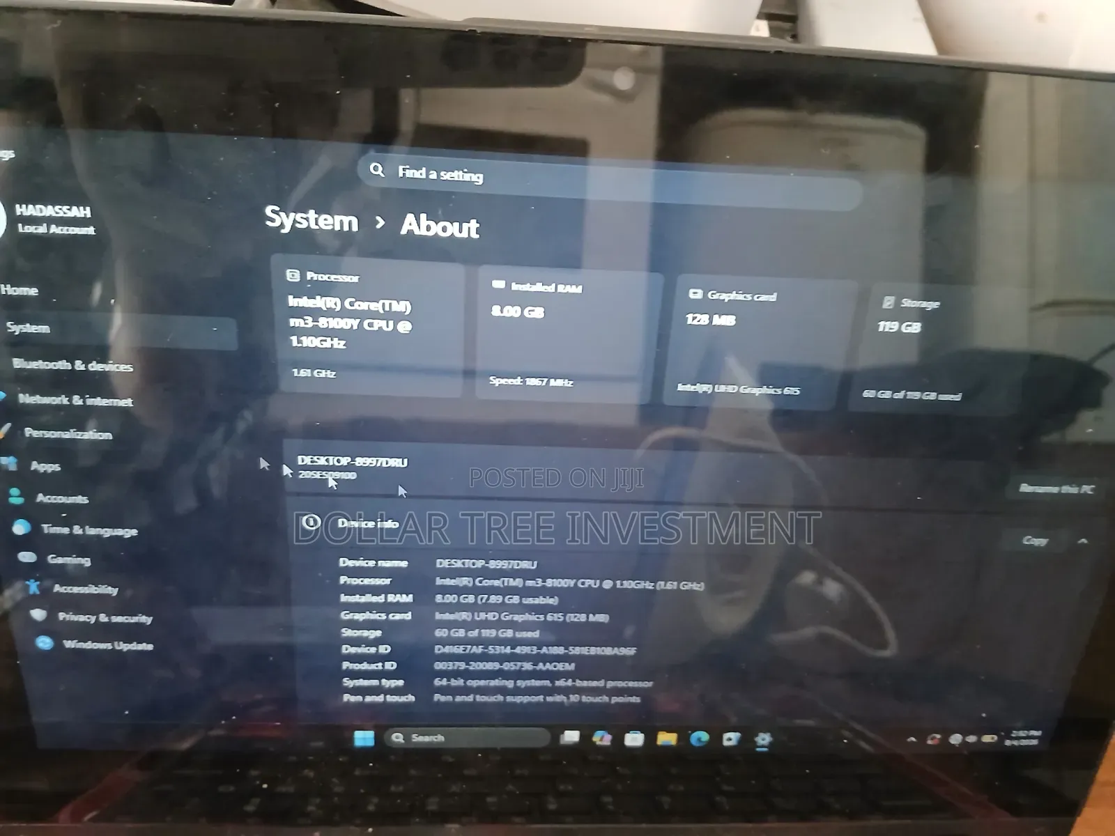 Laptop Lenovo Yoga 11e 8GB Intel Core M3 SSD 128GB
