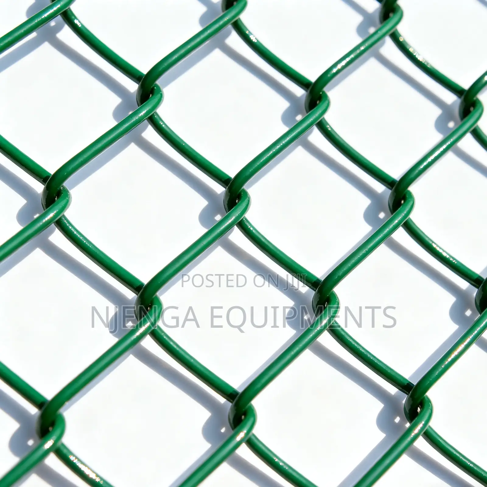 PVC Coated Wire Mesh Chain Link – 12.5G, 50×50mm, 4ft