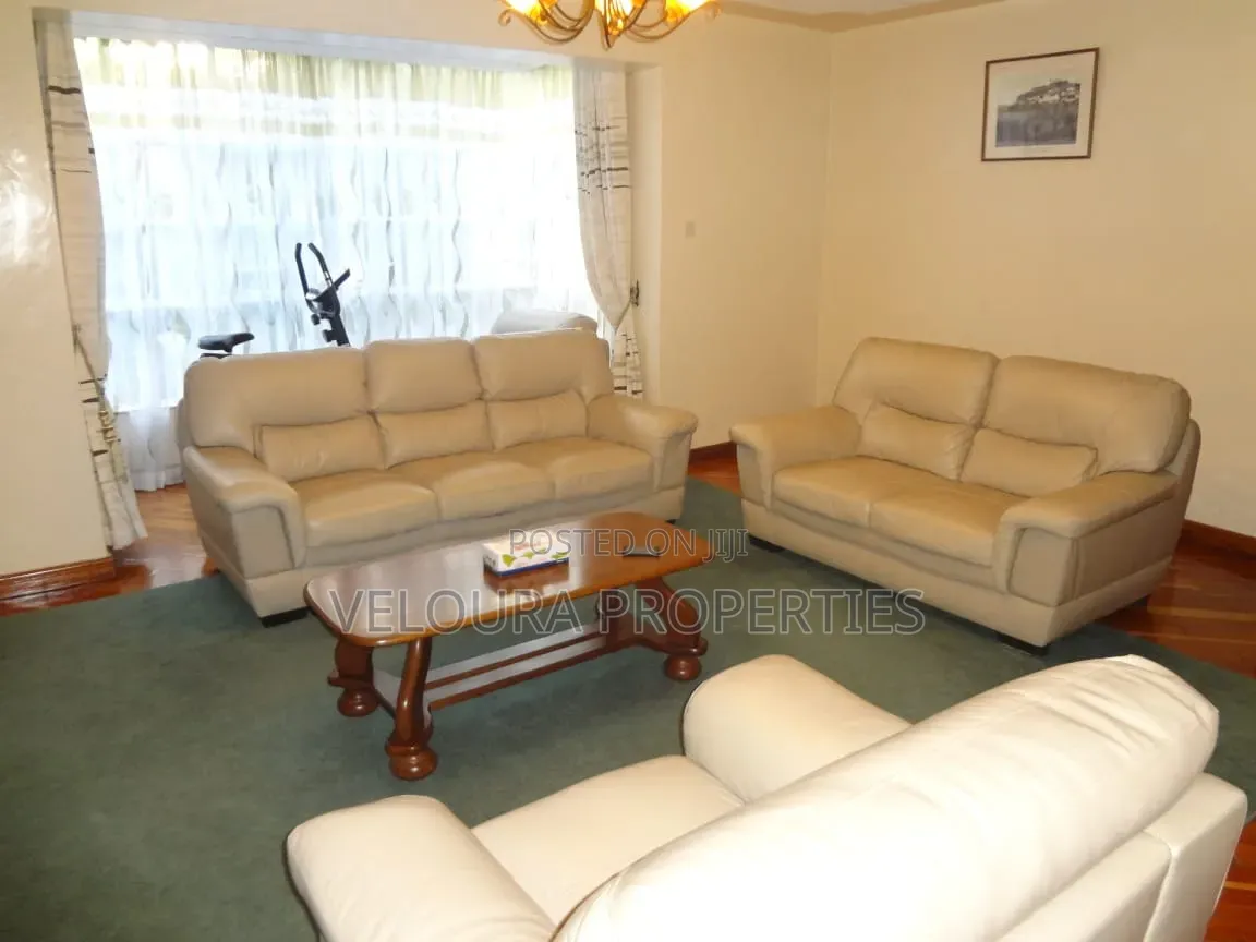 Furnished 3bdrm Apartment in Riara, Hurlingham for rent