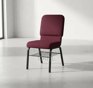 Modern Auditorium Chair : Fabric Stackable Church Chair