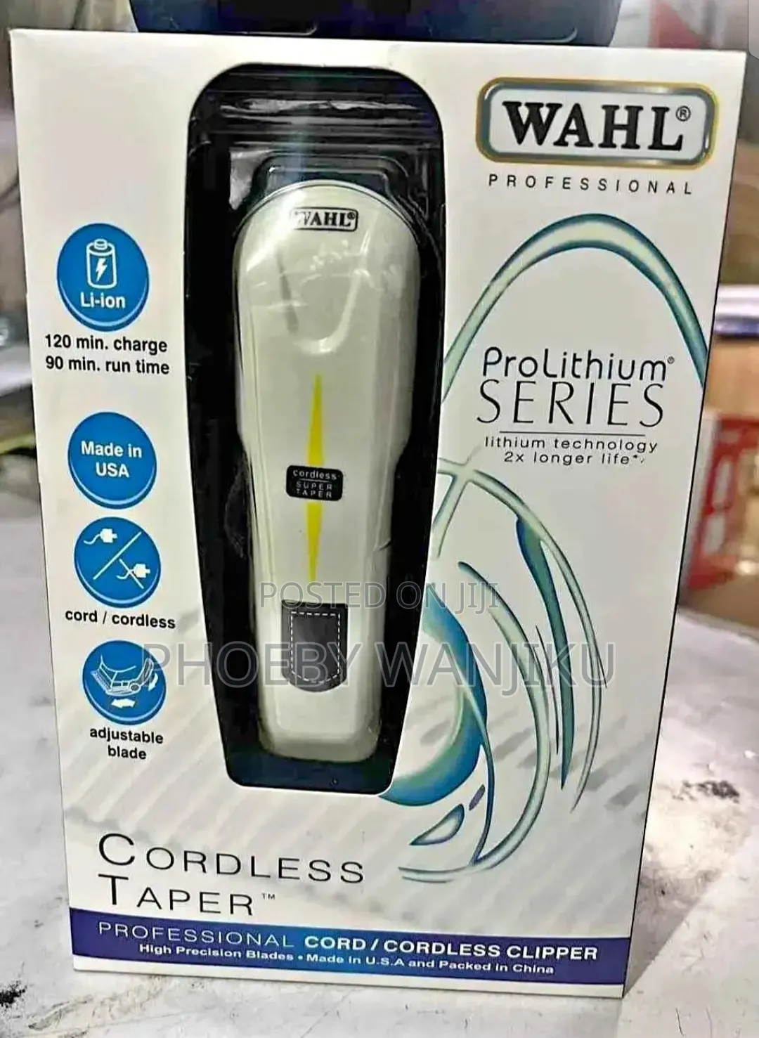 Prolithium Professional Cordless Wahl Shaving Machine