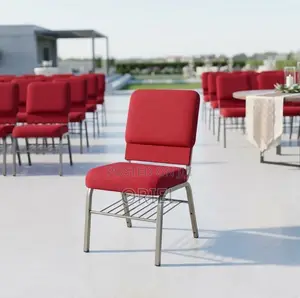 Modern Auditorium Chair : Fabric Stackable Church Chair