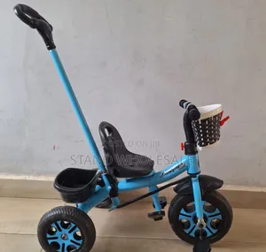 Tricycle With Handle Push