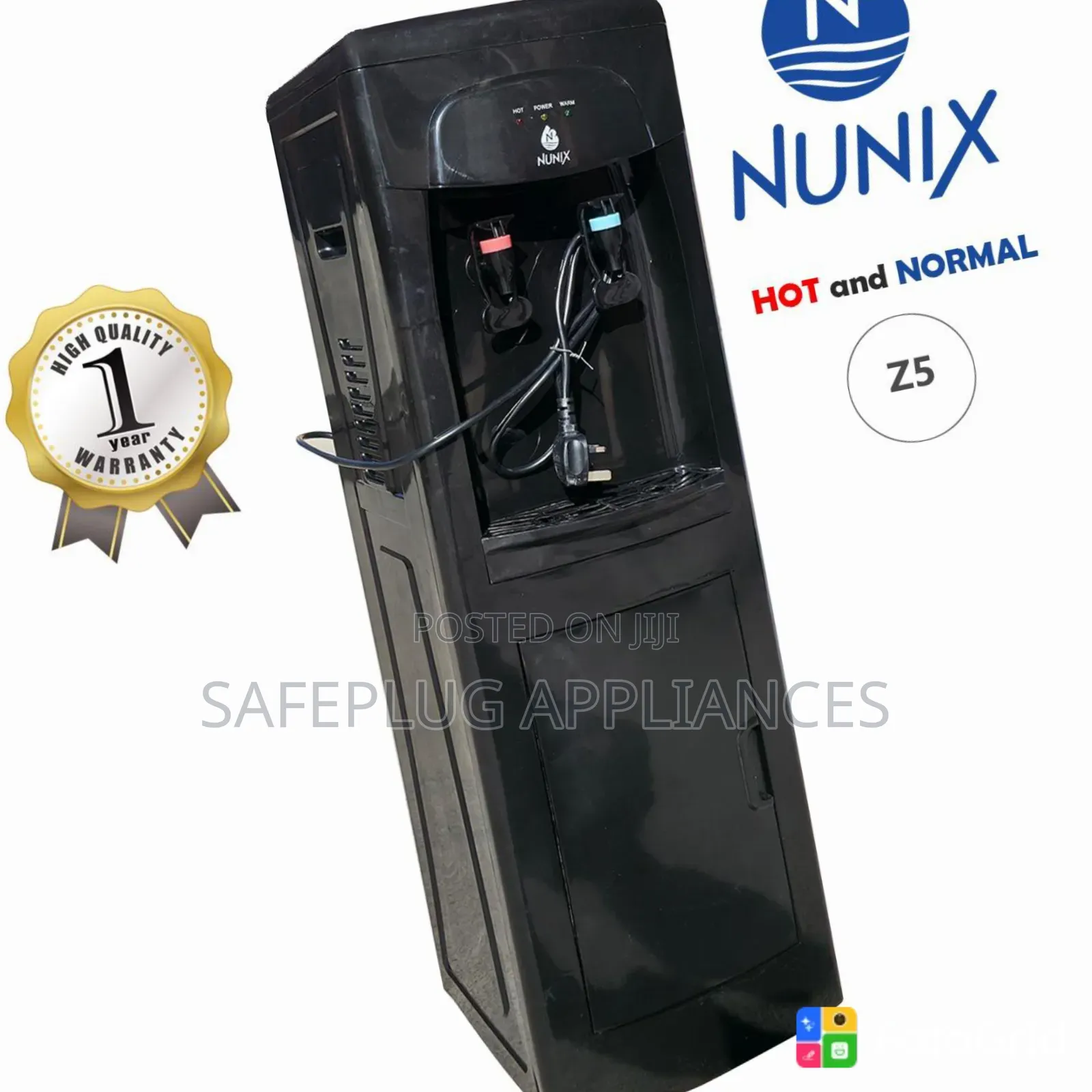 Z5 NUNIX Hot/Normal Water Dispenser – Convenient & Space-Saving Design
