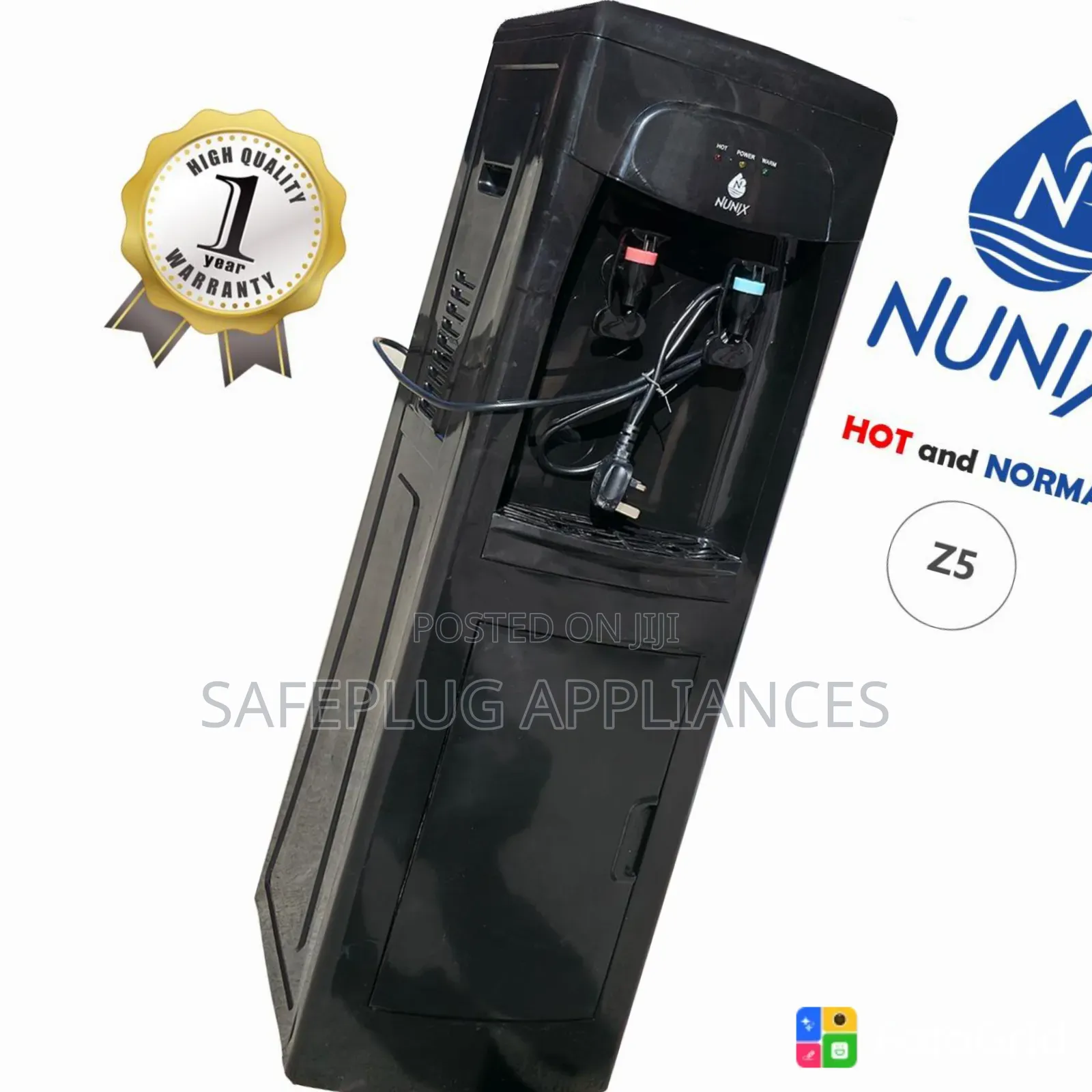 Z5 NUNIX Hot/Normal Water Dispenser – Convenient & Space-Saving Design