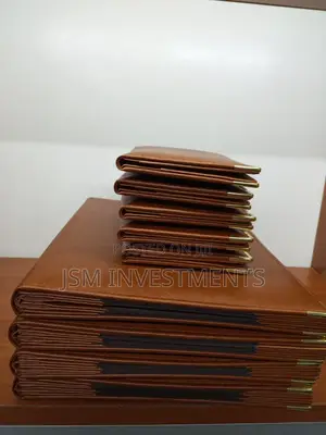 Menu Folders and Bill Holders Design and Branding