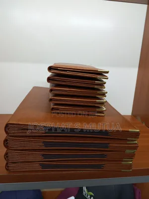 Menu Folders and Bill Holders Design and Branding