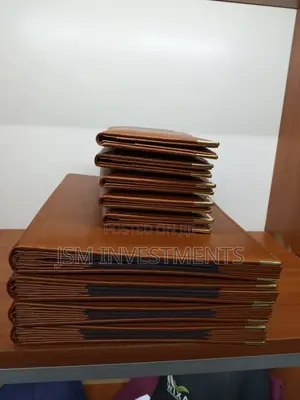 Menu Folders and Bill Holders Design and Branding