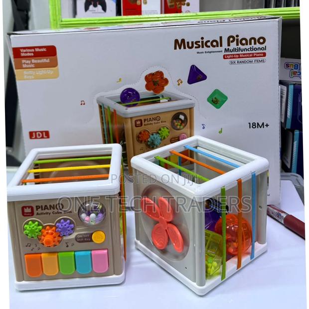 Piano Activity Box/ Musical Piano - main view