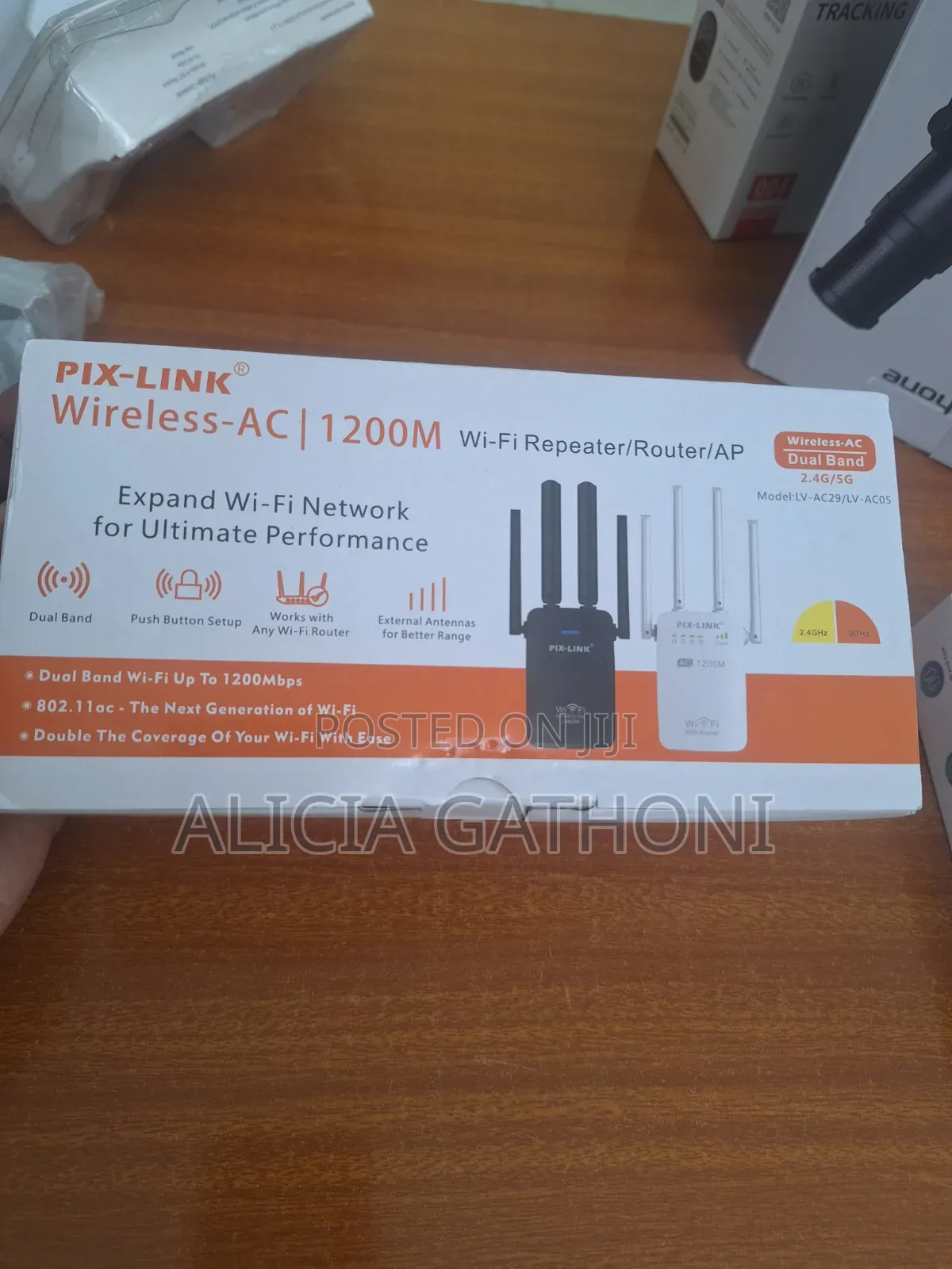 Pixlink Wireless Repeater Dual Band 2.4g/5g