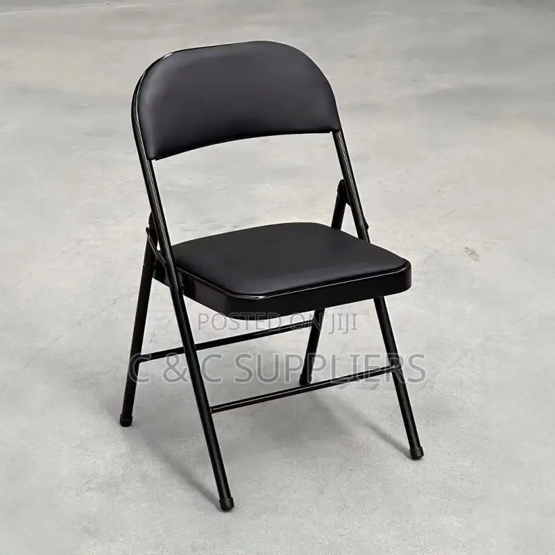 Black Folding Home Office Study Chair.