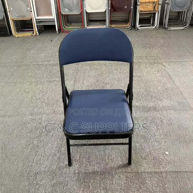 Black Folding Home Office Study Chair.