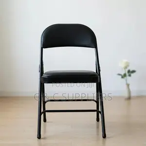 Black Folding Home Office Study Chair.