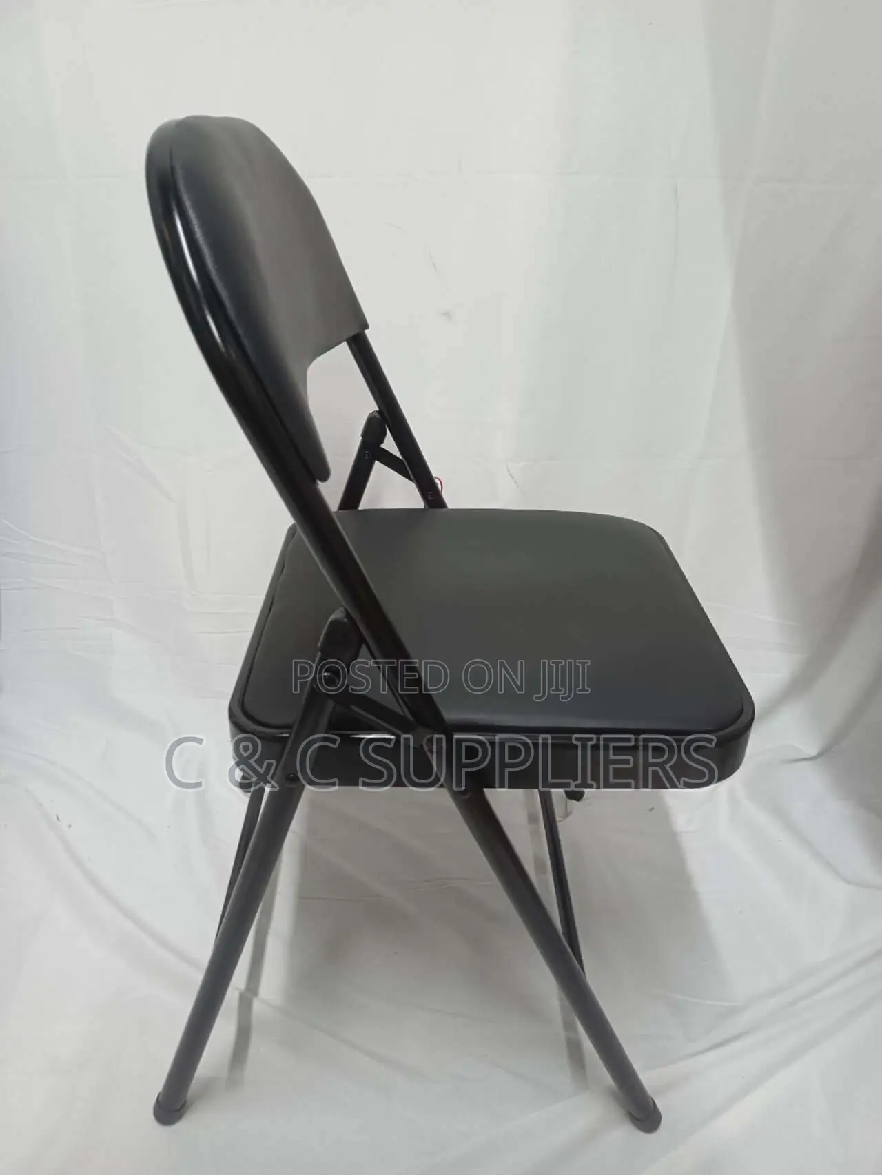 Black Folding Home Office Study Chair.