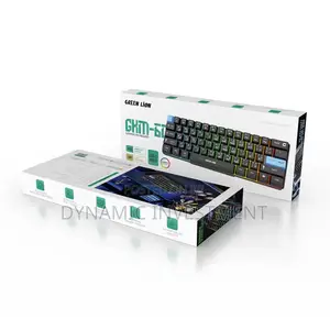 Green Lion GKM-60 Wired Gaming Keyboard - Black