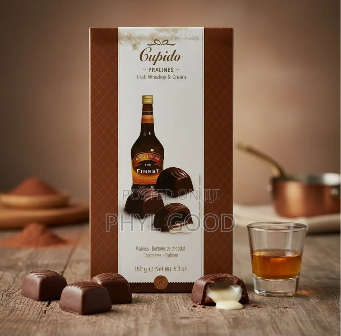 Irish Whisky and Cream Chocolates