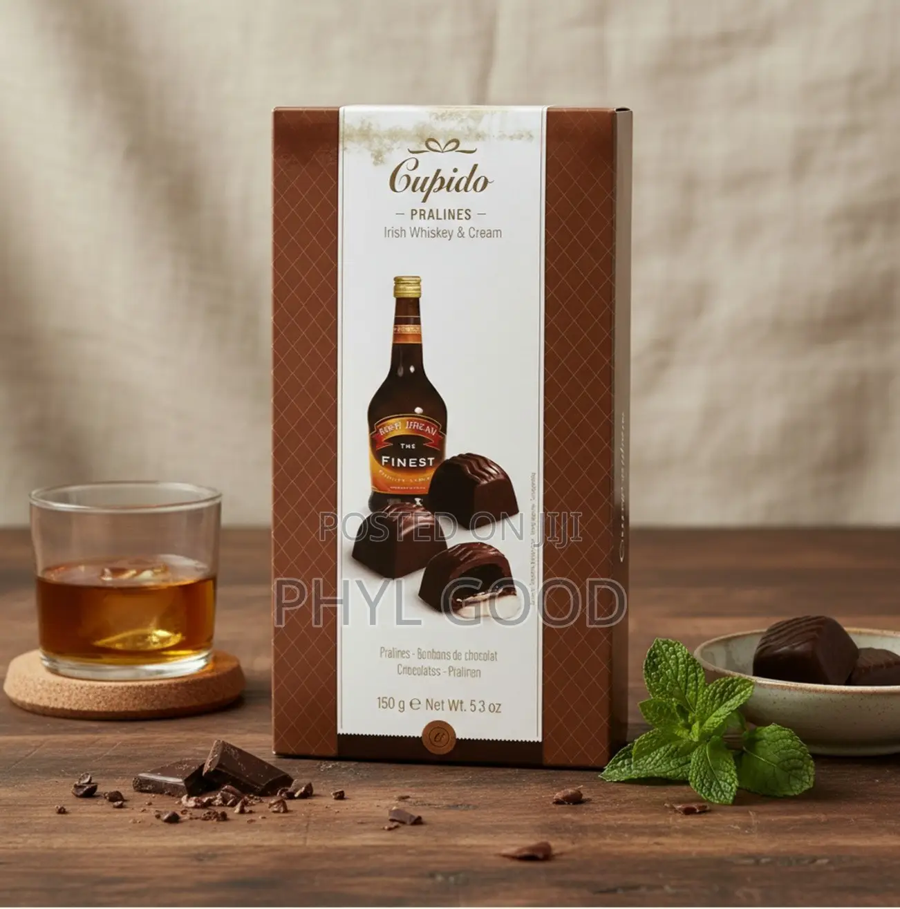 Irish Whisky and Cream Chocolates