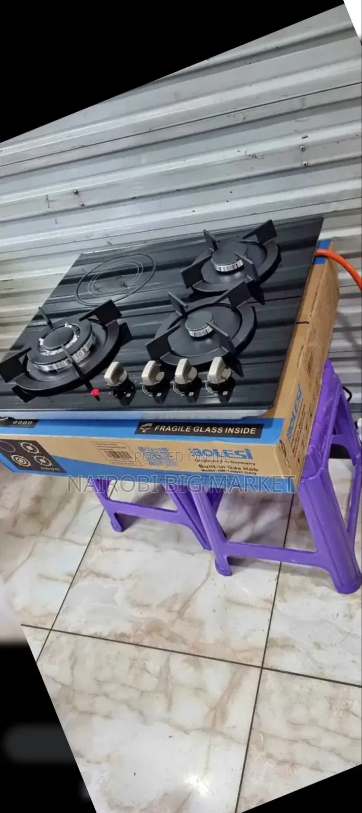 Bolesi Hob 3 Gas Burner