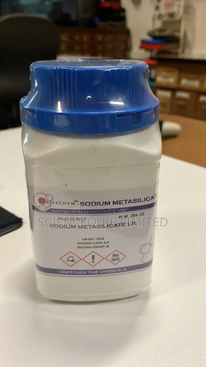 Sodium Metasilicate Powder LR 500G – Griffchem
