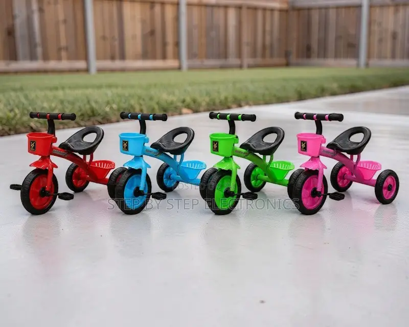 Boys and Girls Easy Grip Handlebars 1-3yrs Age 3 Wheels Kids Tricycles