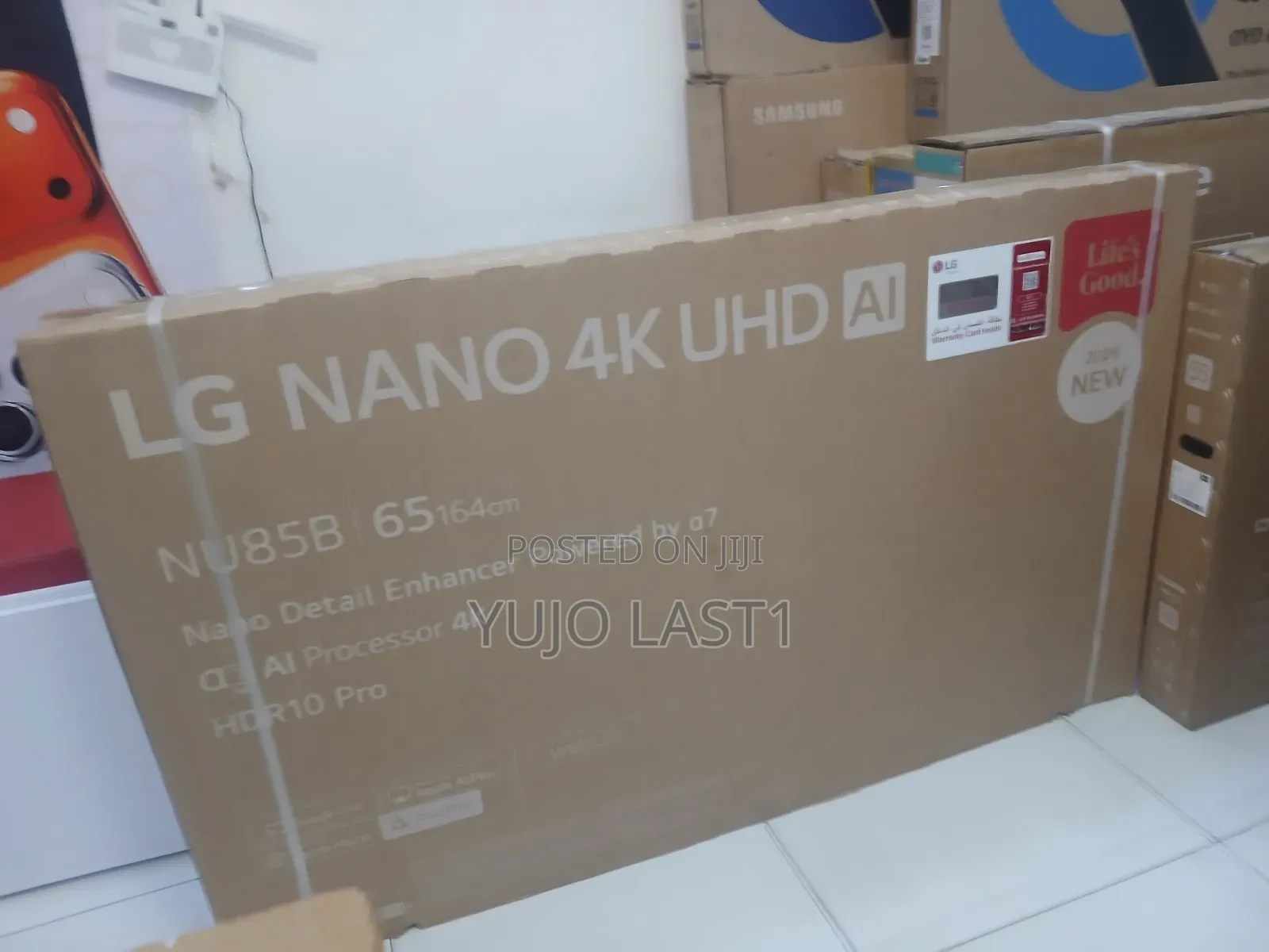 LG 65inch NU84 Nano UHD AI Smart Television – 65NU840B6LA