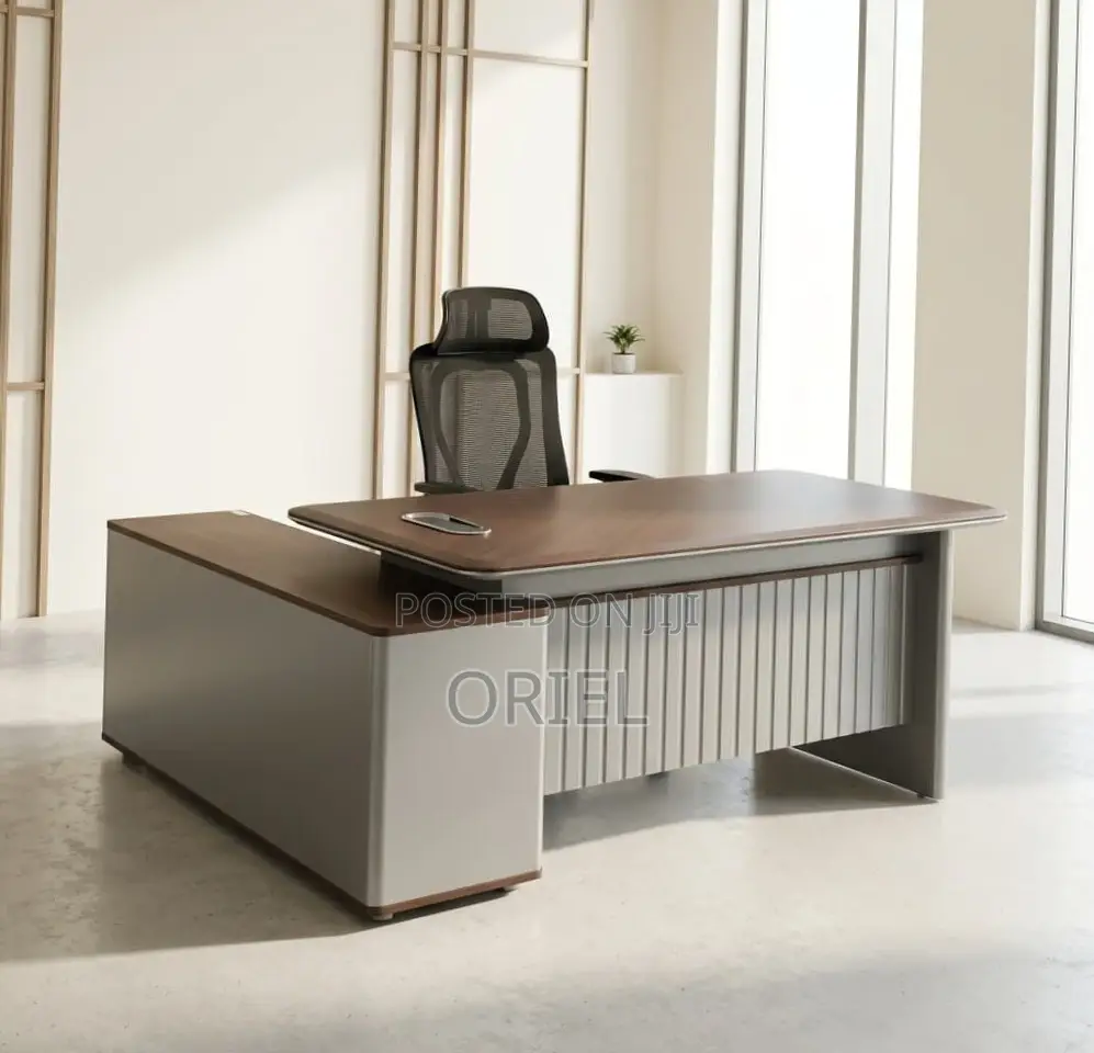 180CM Executive L-Shaped Office Desk : L-Shaped Manager Desk